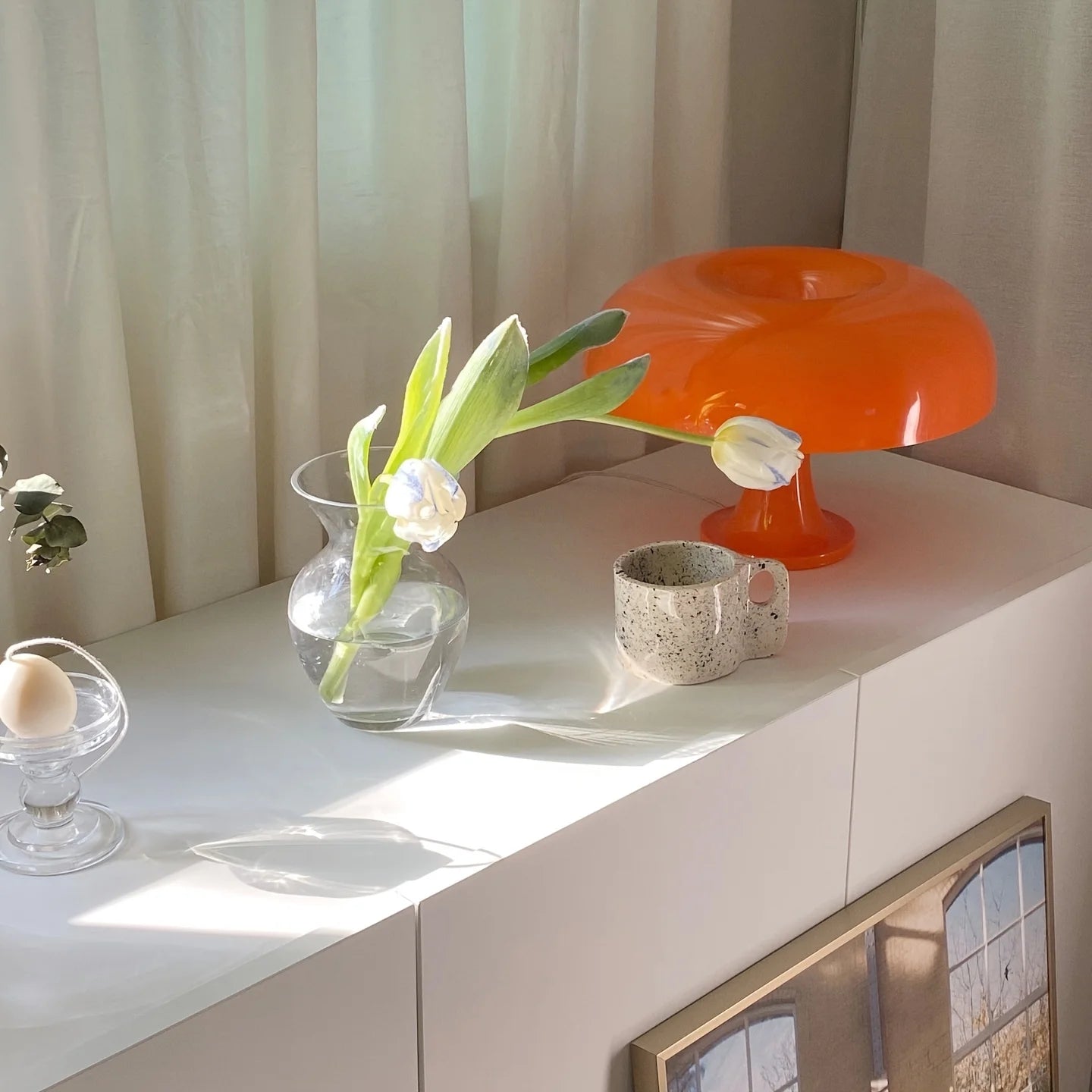 LED table mushroom lamp