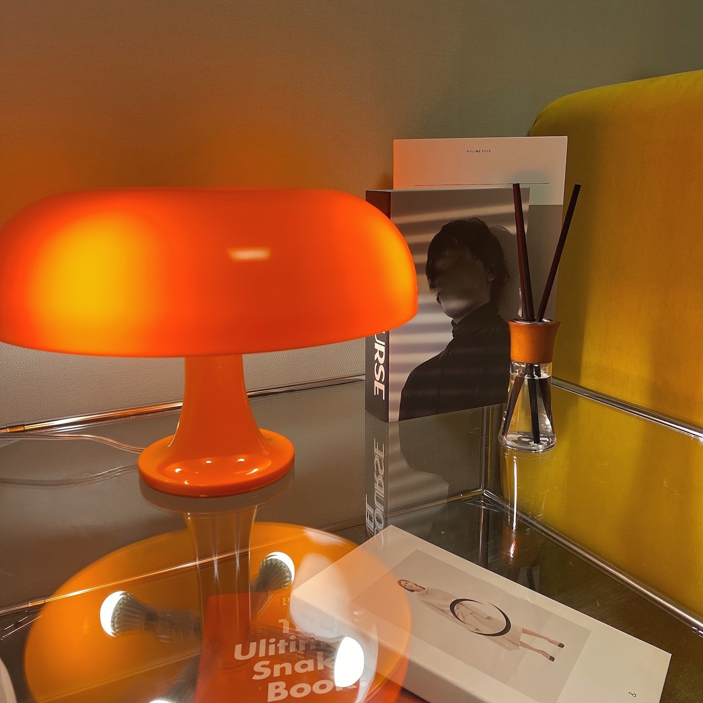 LED table mushroom lamp