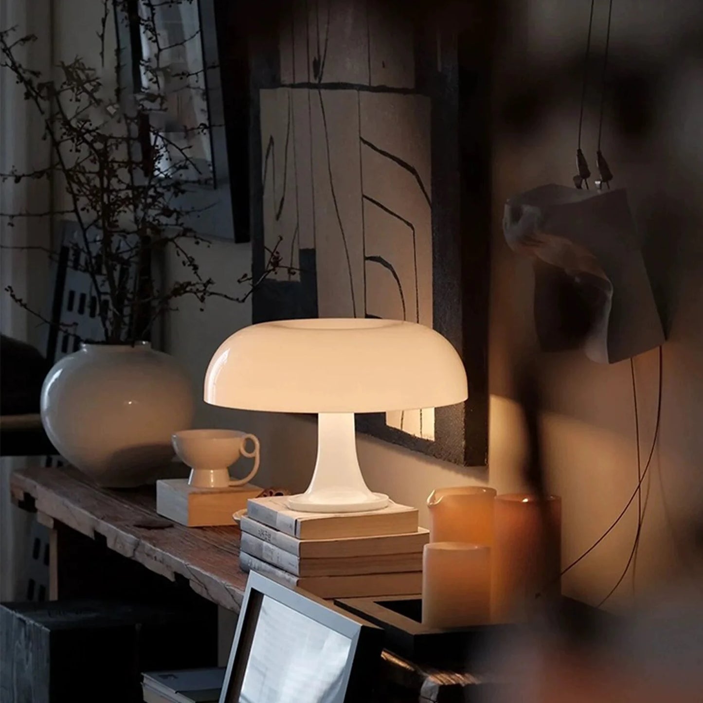 LED table mushroom lamp